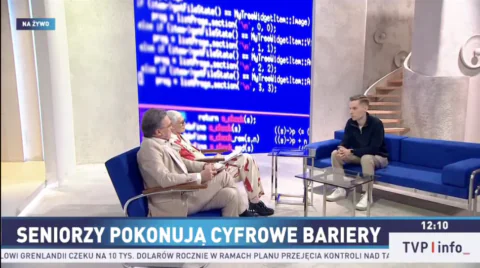 Cyfrowy Senior w TVP INFO